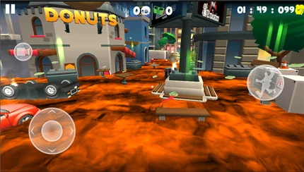 地板是熔岩的游戏跑酷