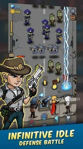 僵尸战争:空闲防御-v305-大量资源 3 僵尸战争:空闲防御-v305-大量资源游戏截图
