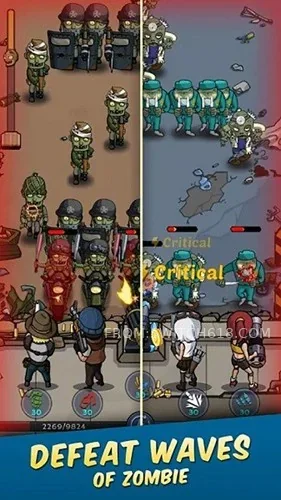 僵尸战争:空闲防御-v305-大量资源 2 僵尸战争:空闲防御-v305-大量资源游戏截图