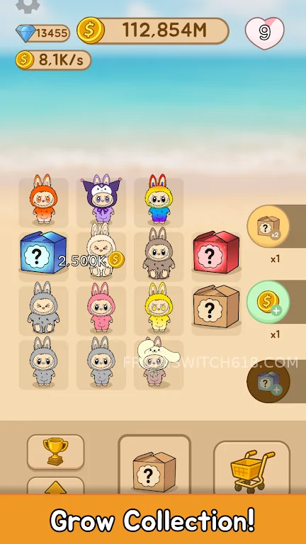 拉布布合并 1 拉布布合并游戏截图