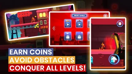 机器人动力火焰跳跃