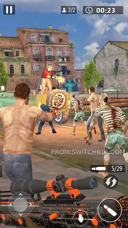 狙击僵尸 5 狙击僵尸游戏截图
