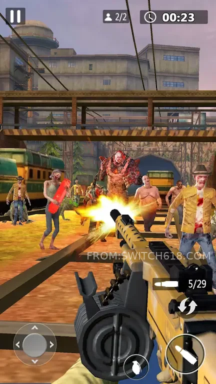 狙击僵尸 4 狙击僵尸游戏截图