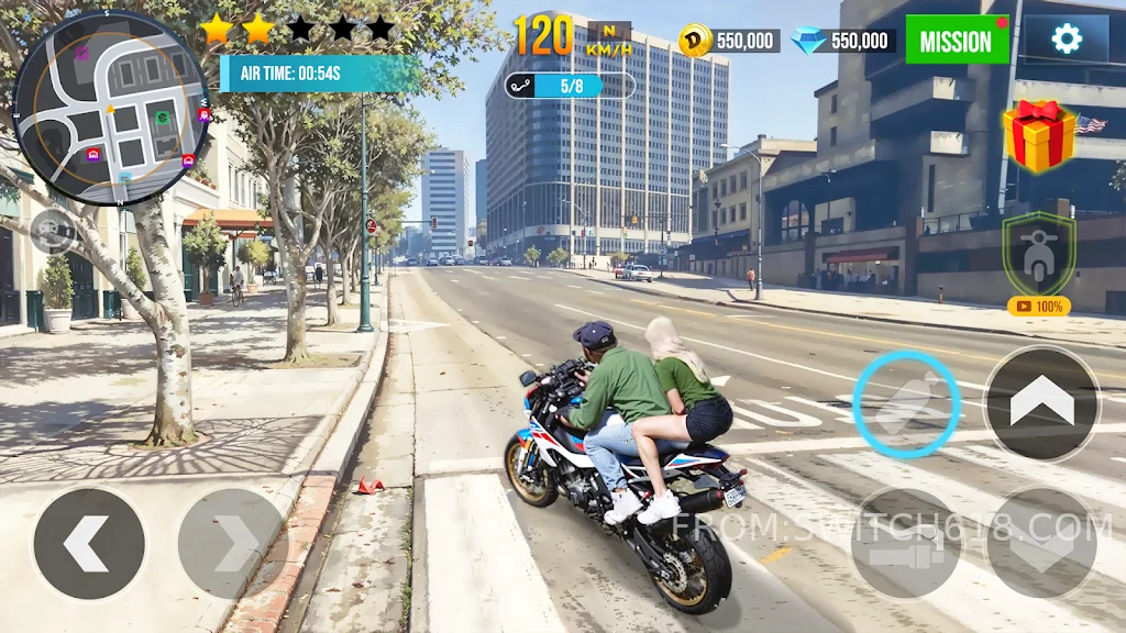 摩托竞速:驾驶模拟器-v1.0.8-MOD菜单 1 摩托竞速:驾驶模拟器-v1.0.8-MOD菜单游戏截图