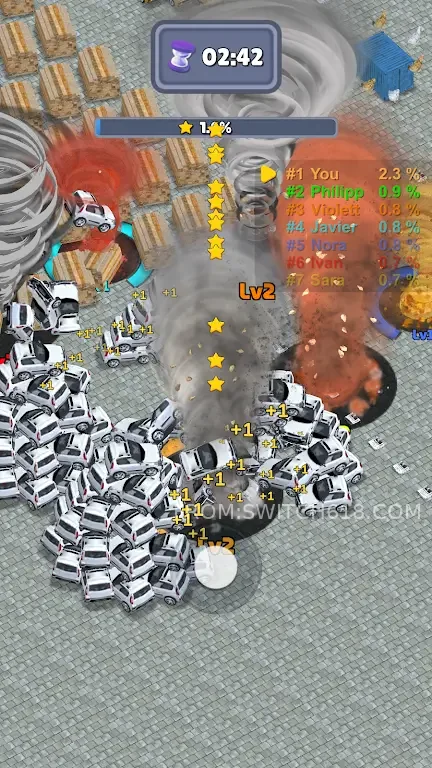 龙卷风比赛 4 龙卷风比赛游戏截图