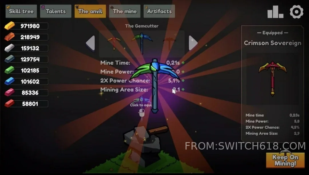 持续挖掘-v1.0-MOD菜单 3 持续挖掘-v1.0-MOD菜单游戏截图