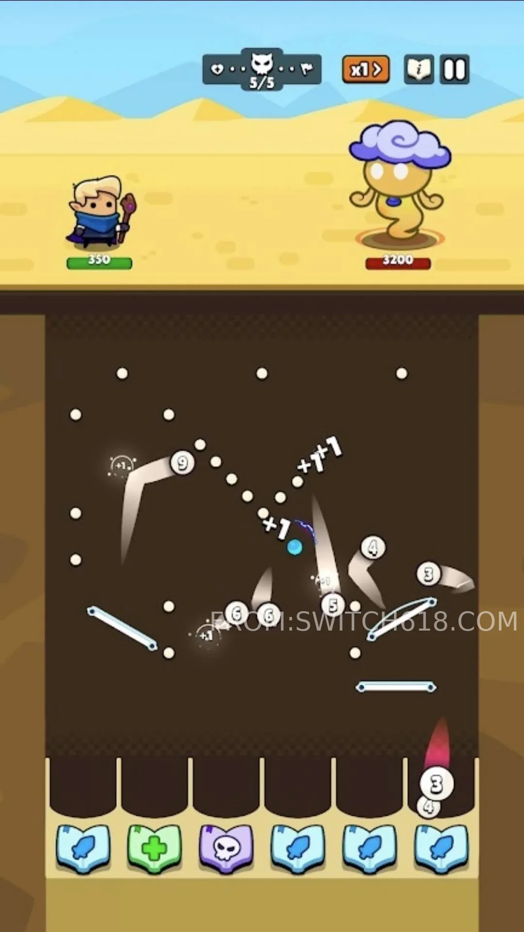 弹跳英雄:柏青哥地下城 4 弹跳英雄:柏青哥地下城游戏截图