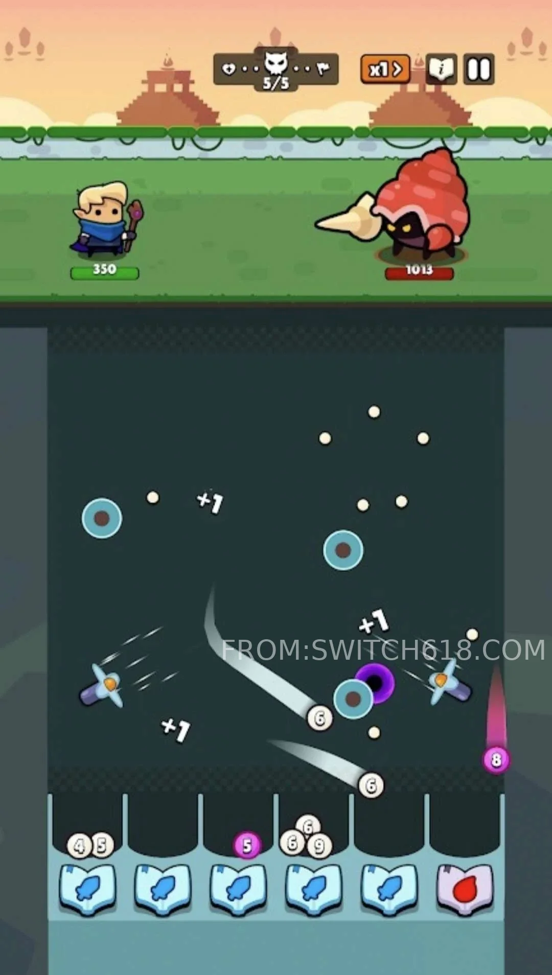 弹跳英雄:柏青哥地下城 5 弹跳英雄:柏青哥地下城游戏截图