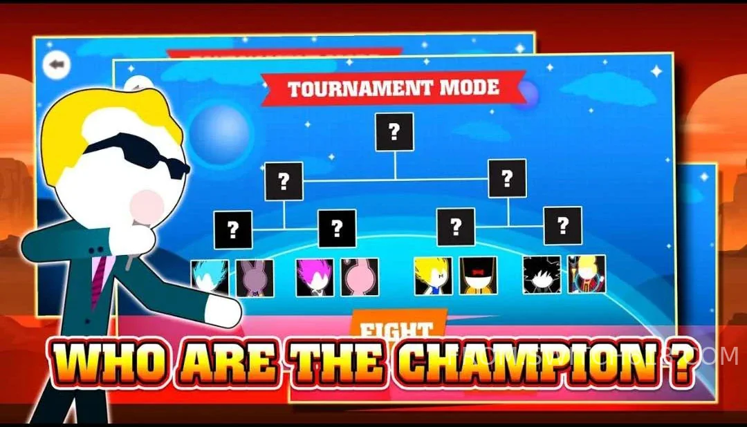 火柴人英雄乱斗-v1.0-MOD菜单 1 火柴人英雄乱斗-v1.0-MOD菜单游戏截图