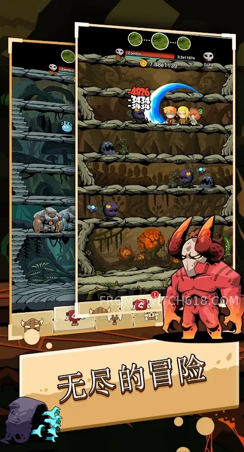 踢踏地牢英雄-无广告 2 踢踏地牢英雄-无广告游戏截图