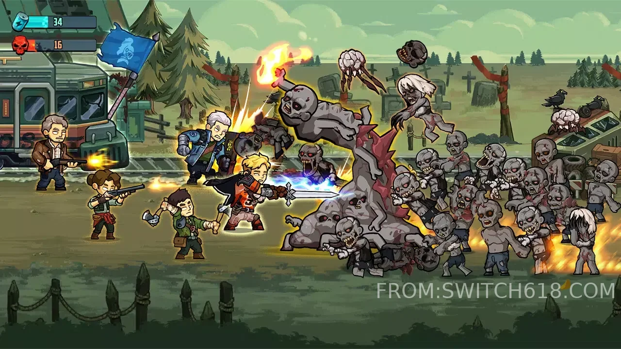 僵尸战争:死亡之路-无广告、大量资源 3 僵尸战争:死亡之路-无广告、大量资源游戏截图