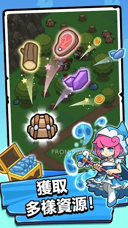 勇者傭兵團 (Brave Mercenaries)-資源無虞、免廣告 1 勇者傭兵團 (Brave Mercenaries)-資源無虞、免廣告遊戲截圖