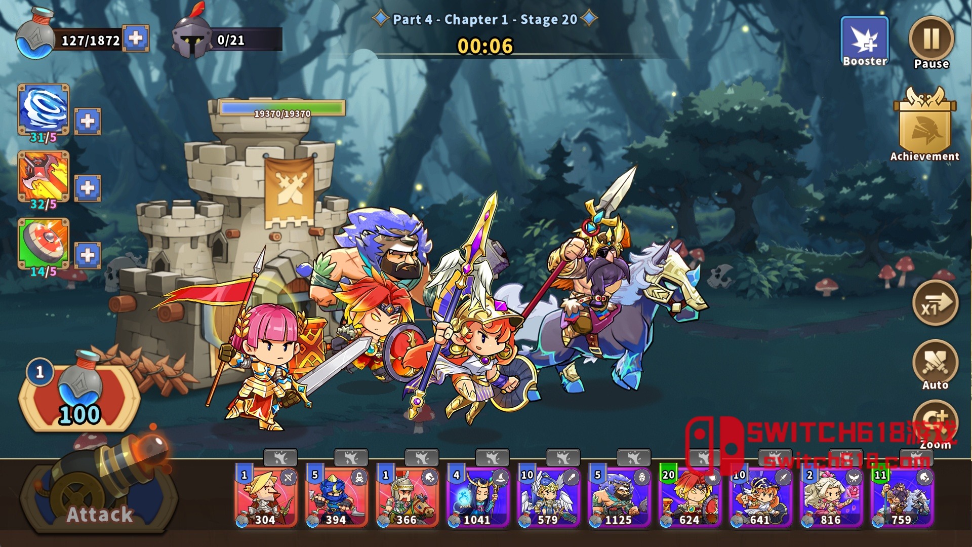 城堡战争防御-v1.2.3-MOD菜单 1 城堡战争防御-v1.2.3-MOD菜单游戏截图